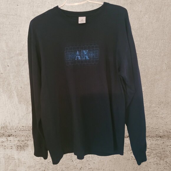 Vintage Armani Exchange Long Sleeve Shirt - Picture 1 of 3